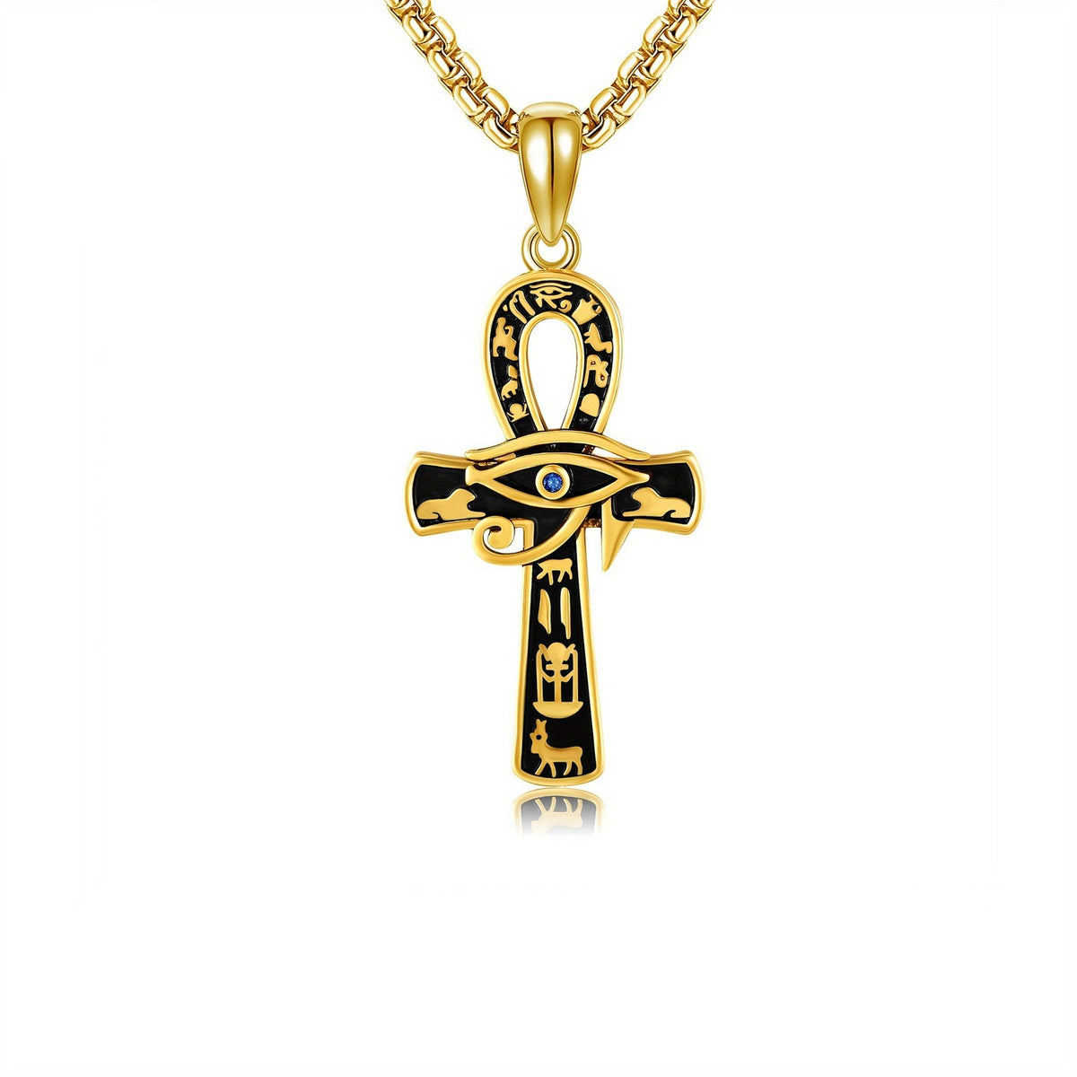 Elegant Egyptian Ankh Necklace
