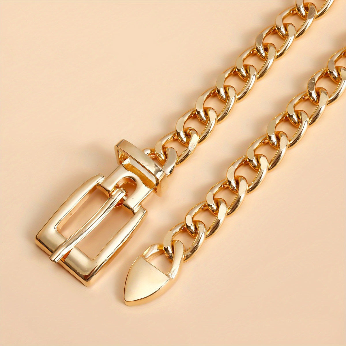 14k Bold Chain Lock Anklet