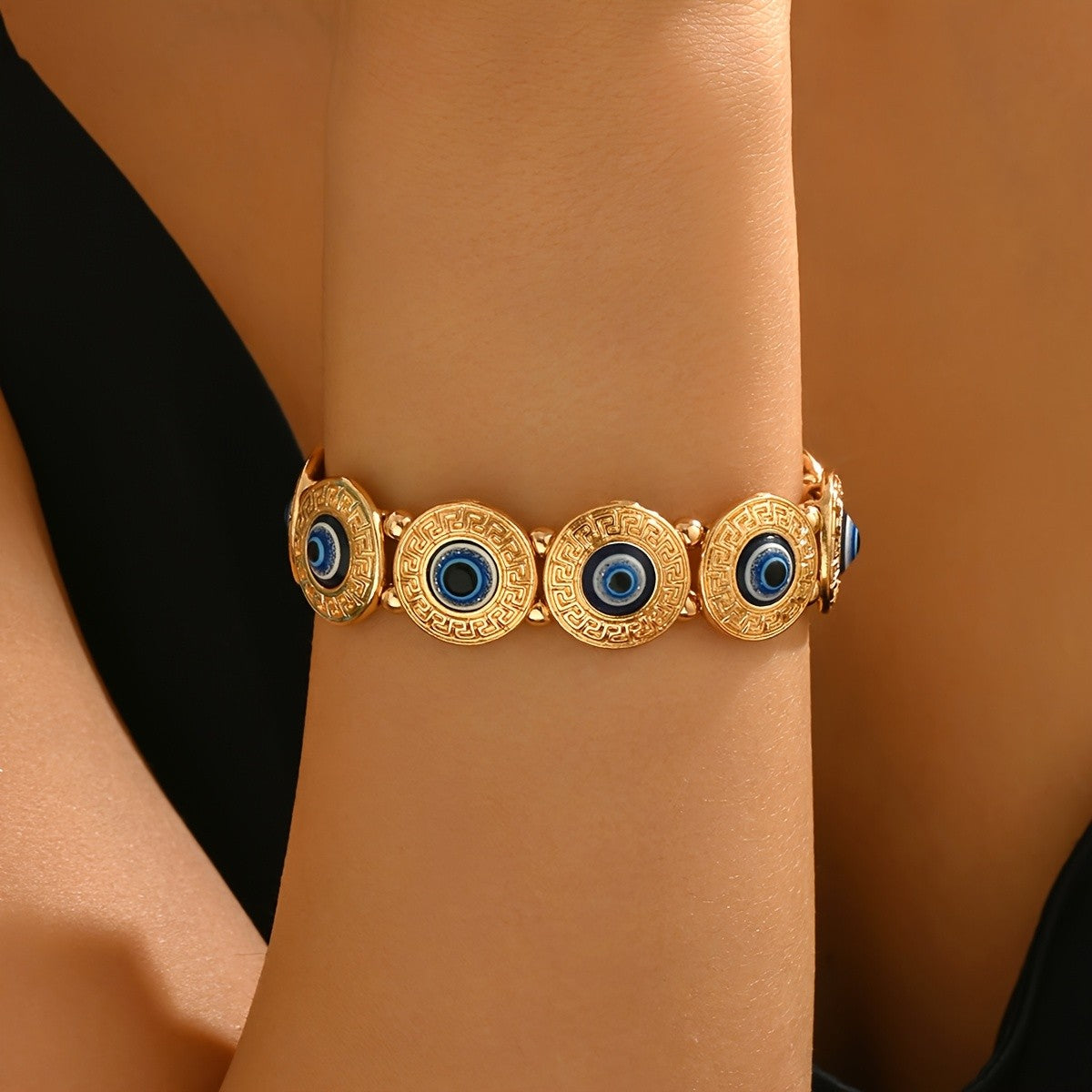 Classy Evil Eye Stretch Bracelet