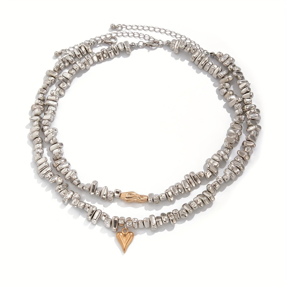 Retro Geometric Acrylic Choker Necklace