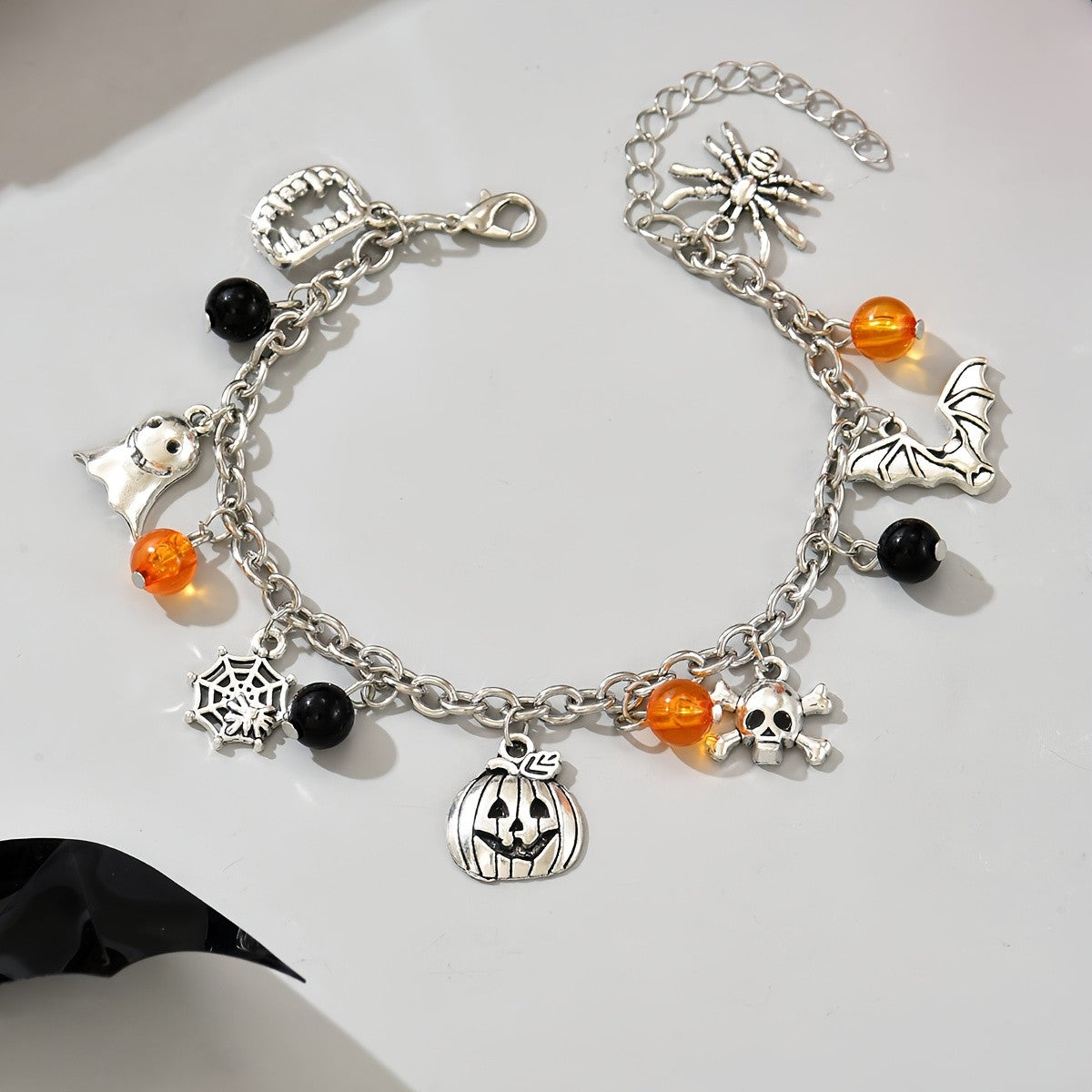 Punk Halloween Charm Bracelet
