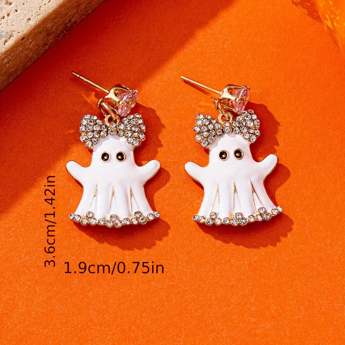 Cute Ghost Drop Earrings