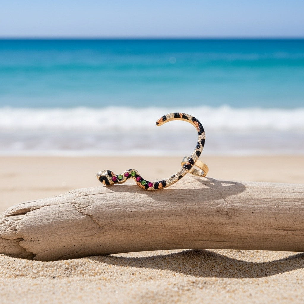 Elegant Serpent Ear Cuff