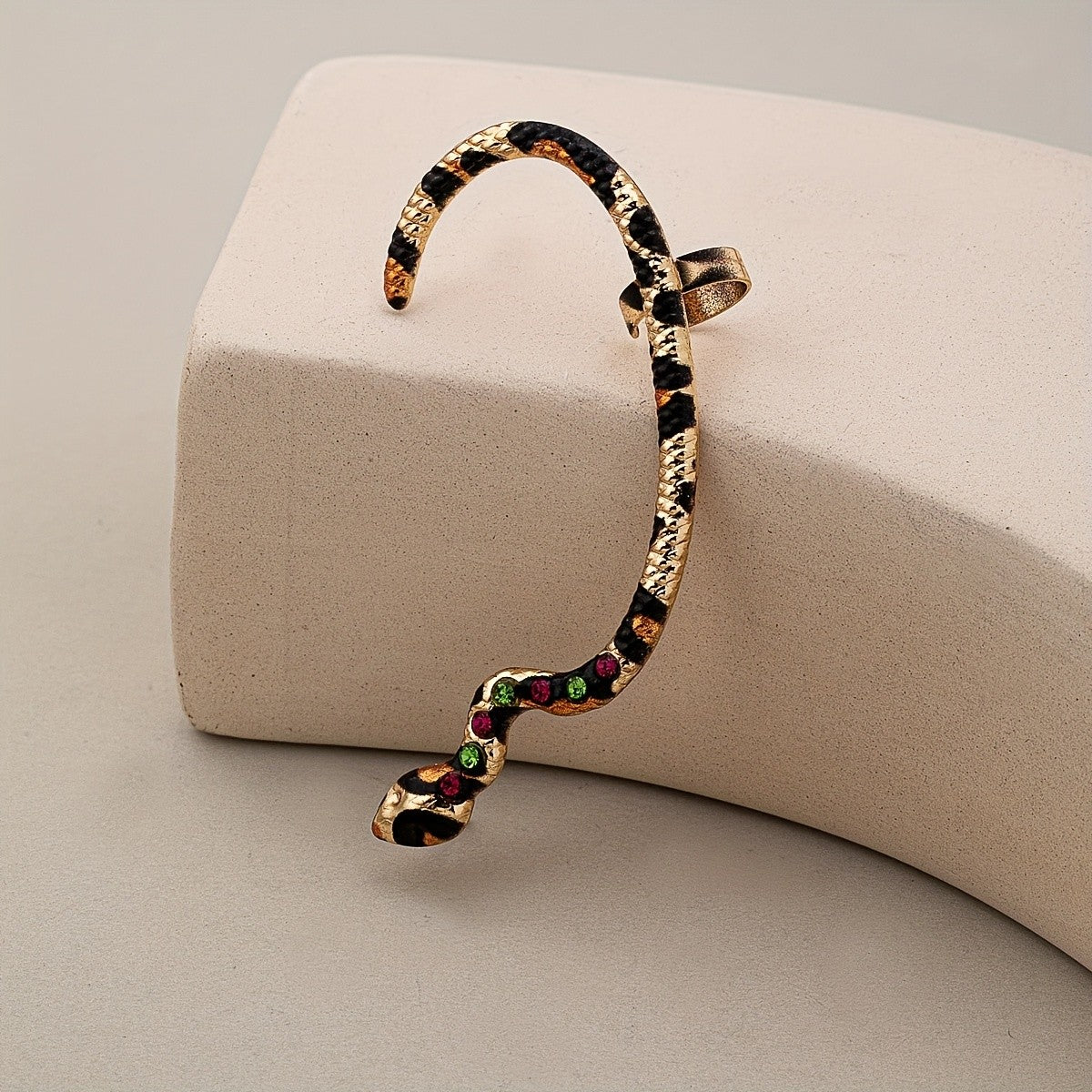 Elegant Serpent Ear Cuff