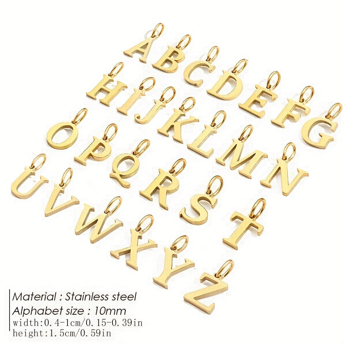 Dainty Initial Letter Double Layer Necklace
