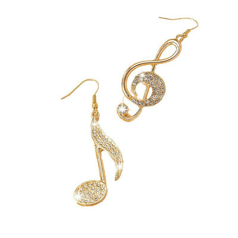 Elegant Musical Note Earrings