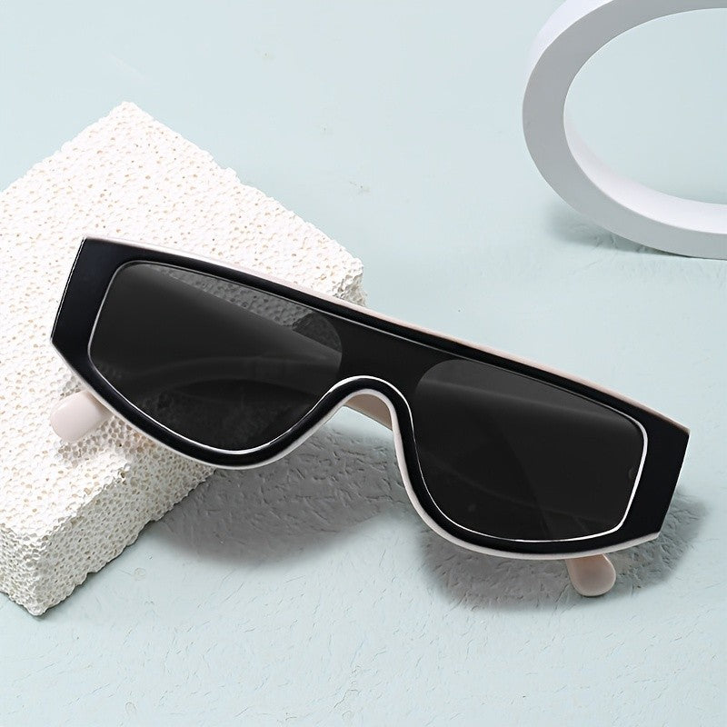 Classy Futuristic Shield Sunglasses