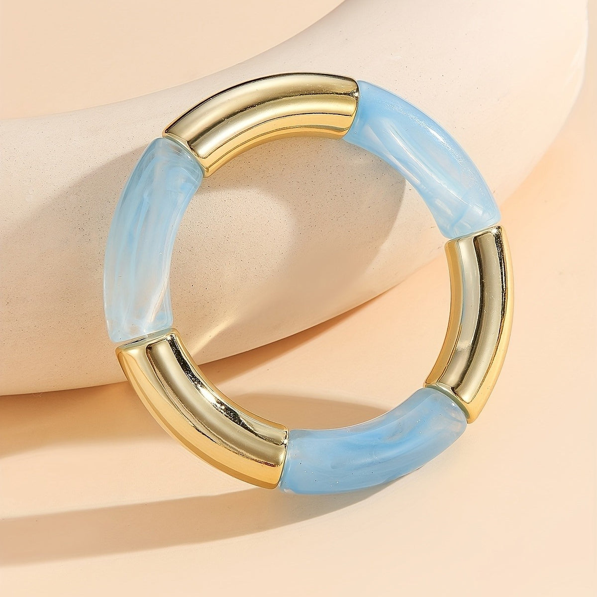 8pc Boho Acrylic Bracelet Set