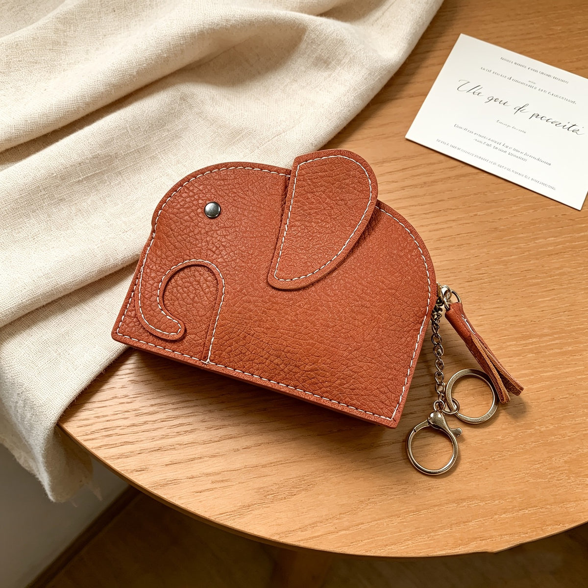 Vintage Inspired Elephant Coin Purse