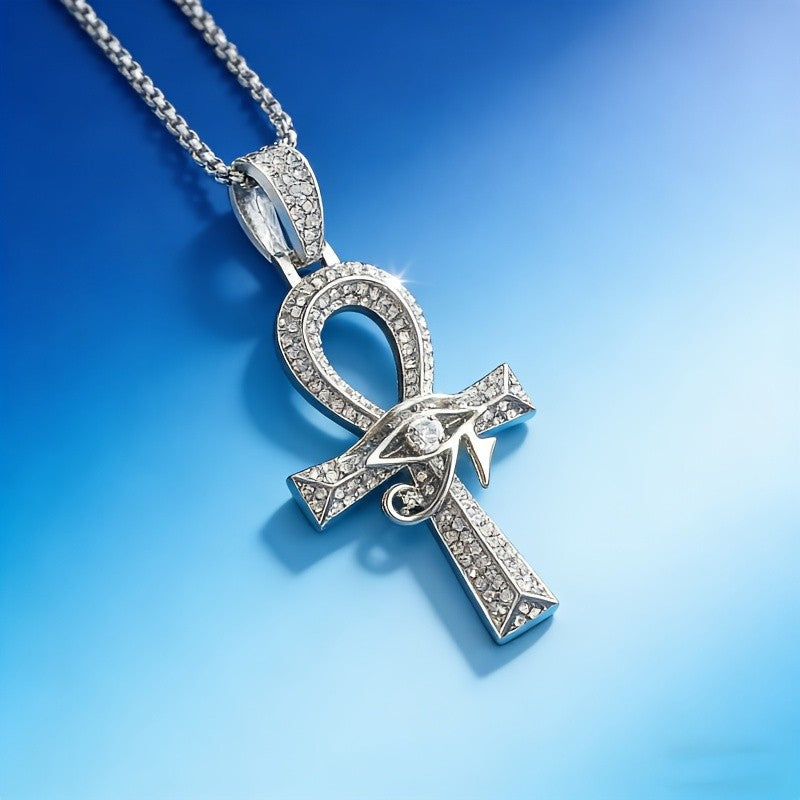 Boho Egyptian Ankh Cross Necklace