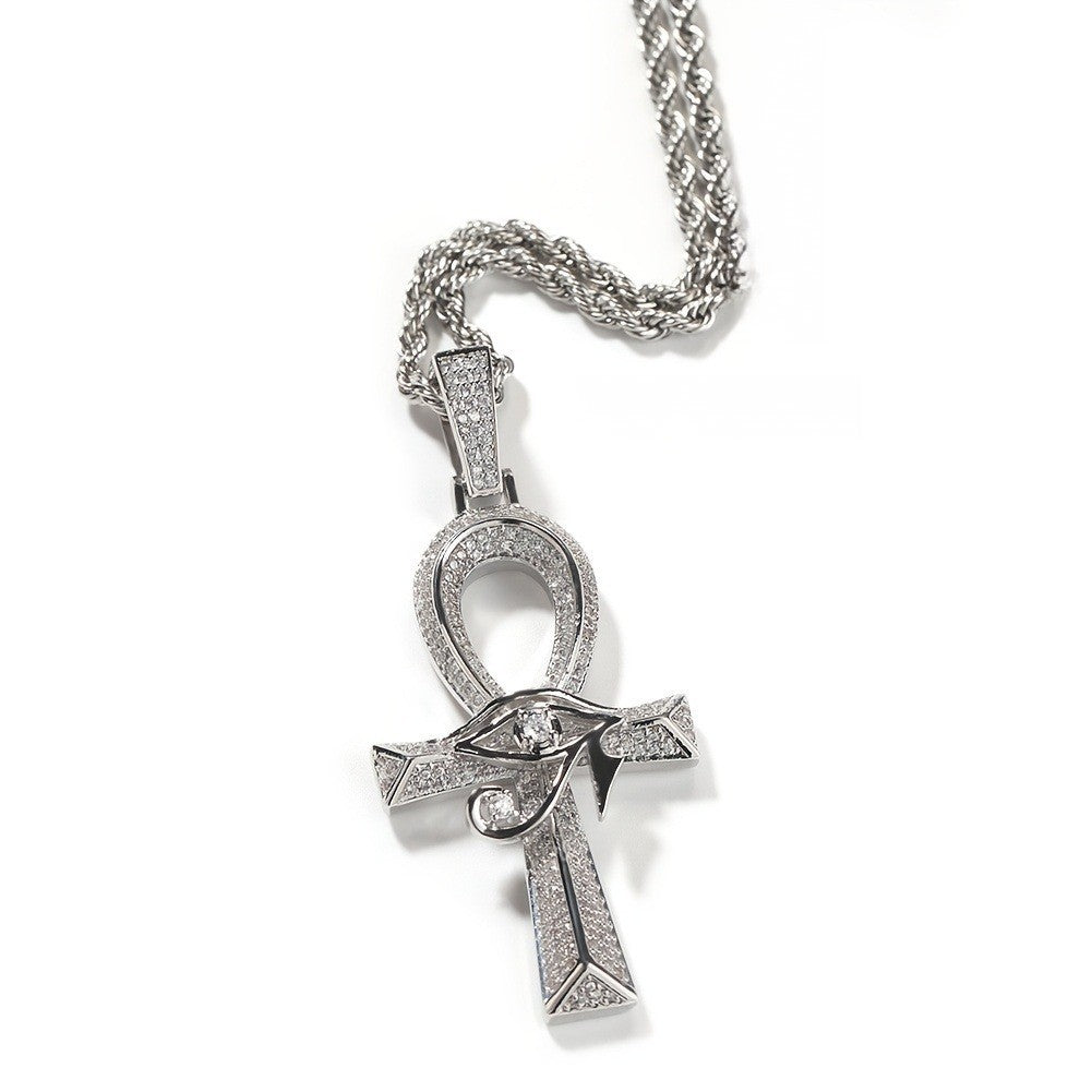 Boho Egyptian Ankh Cross Necklace