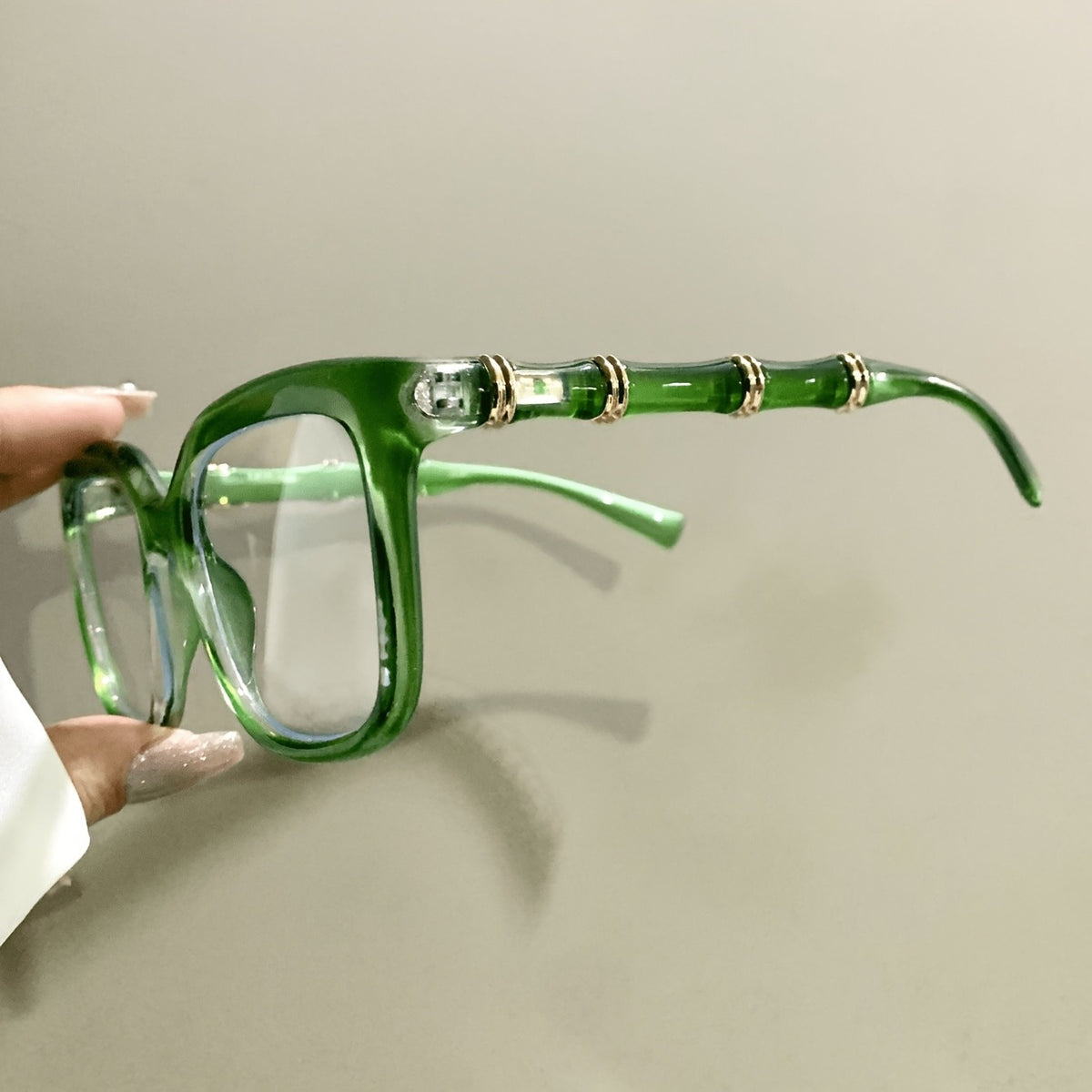 Classy Bamboo Accent Reading Glasses