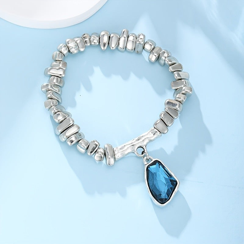 Elegant Geometric Stone Bracelet