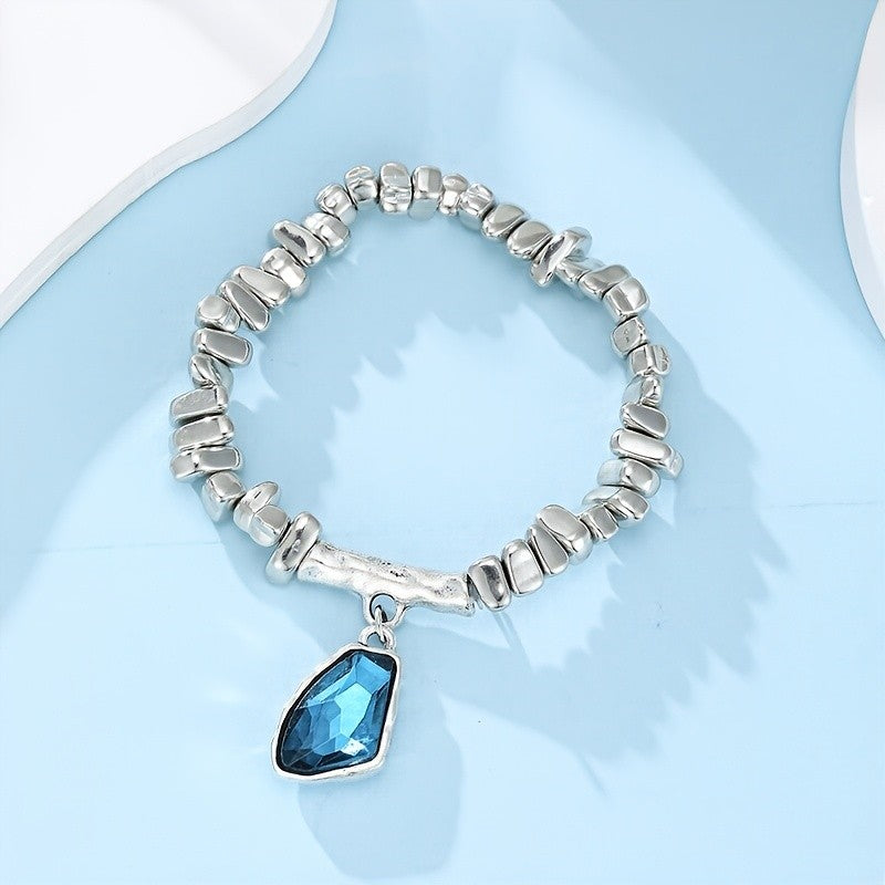 Elegant Geometric Stone Bracelet