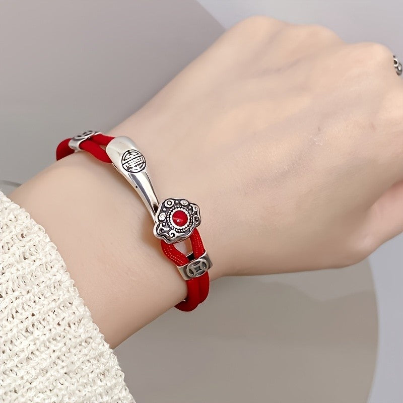 Classy Ruyi Red Rope Bracelet