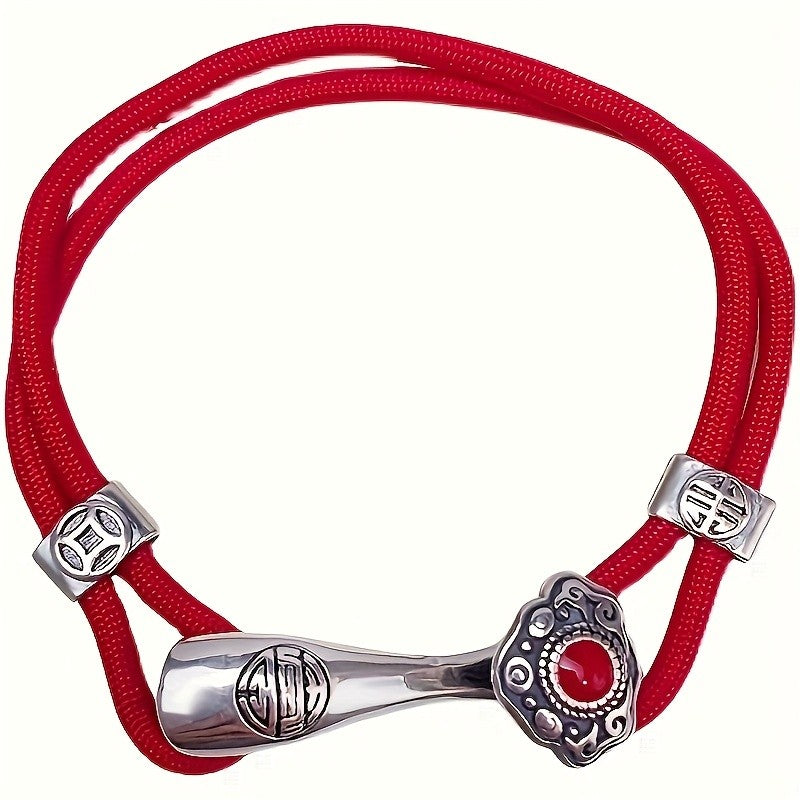 Classy Ruyi Red Rope Bracelet