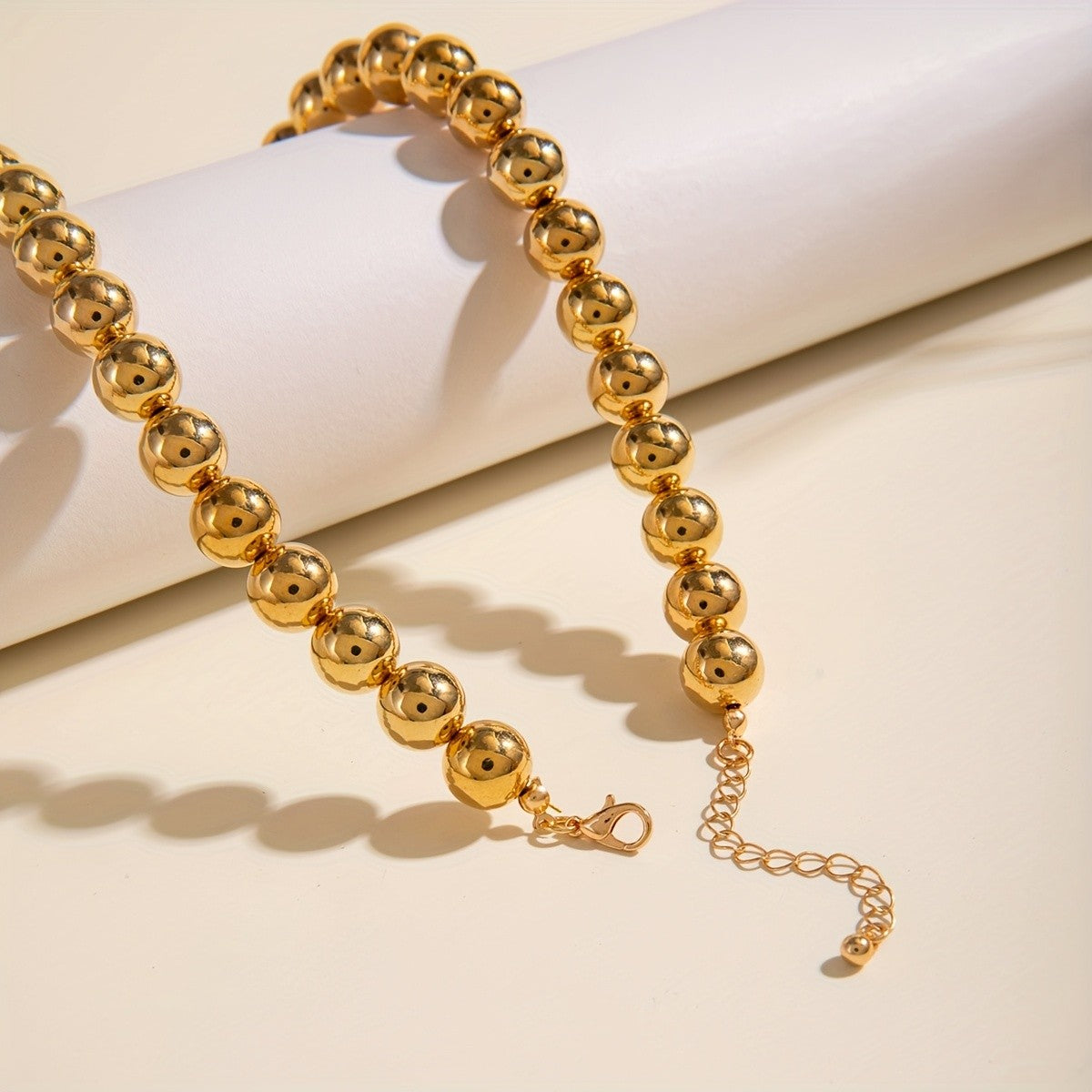 Classy Irregular Heart Bead Necklace