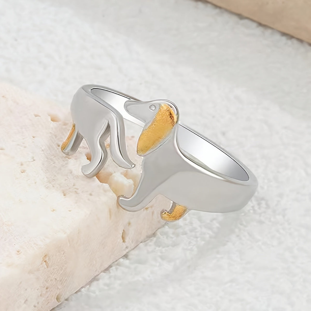 Cute Dachshund Puppy Ring