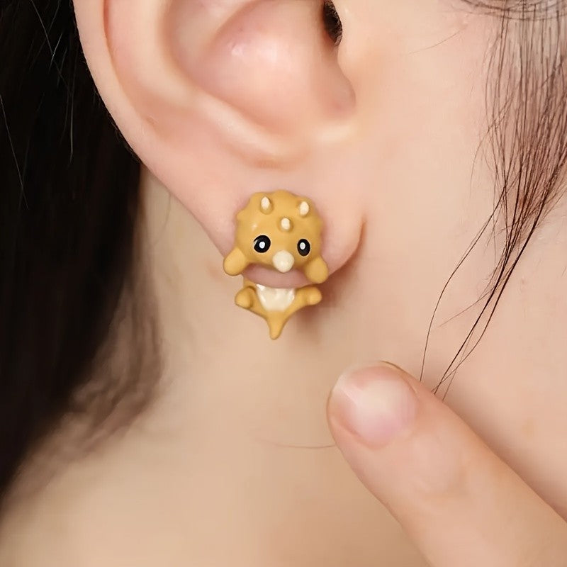 Cute Dinosaur Stud Earrings