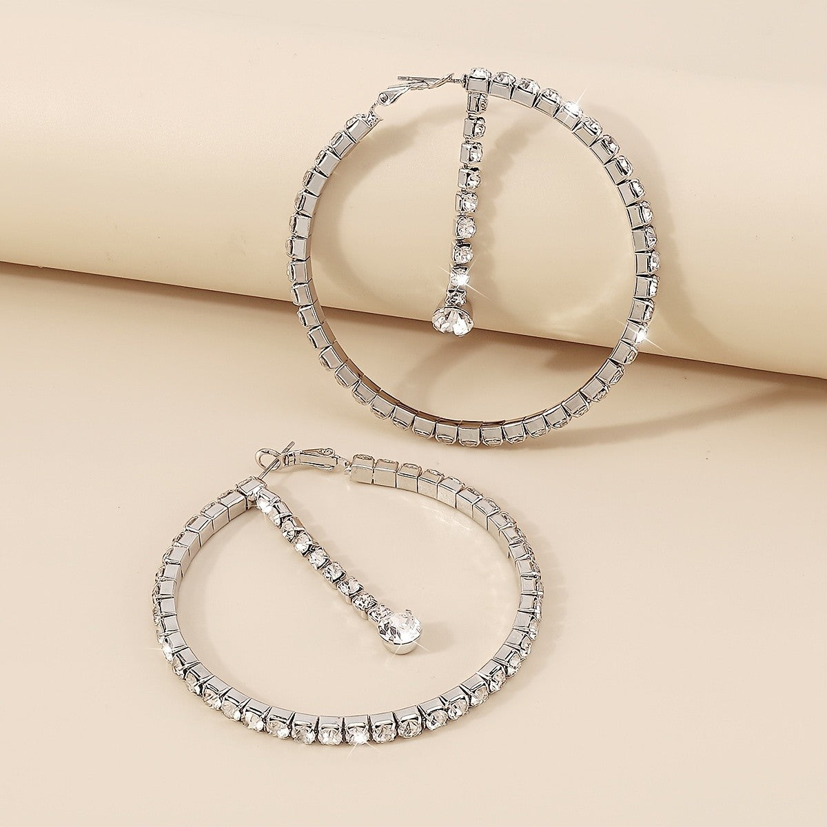 Elegant Vintage Circle Hoop Earrings