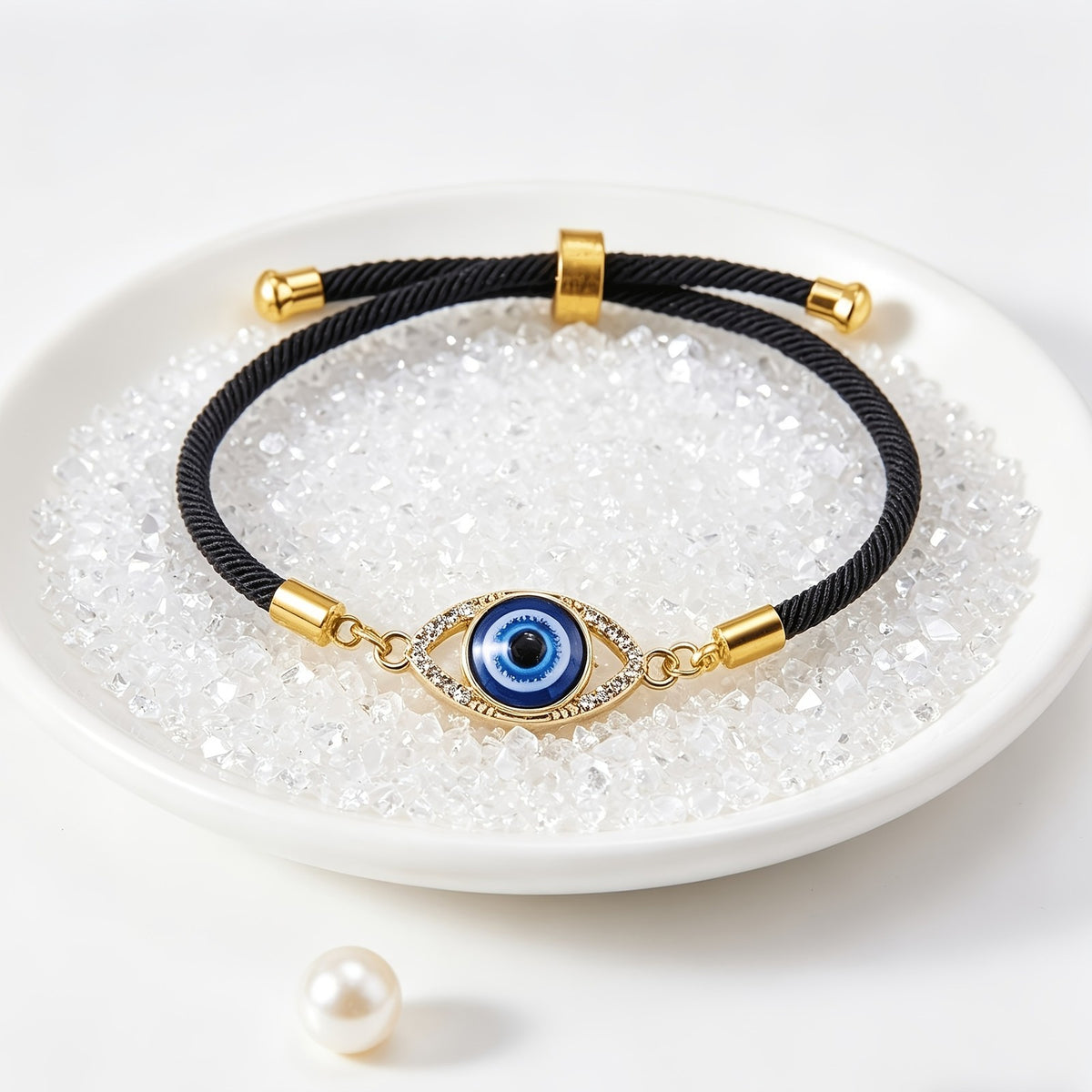 Dainty Boho Evil Eye Bracelet