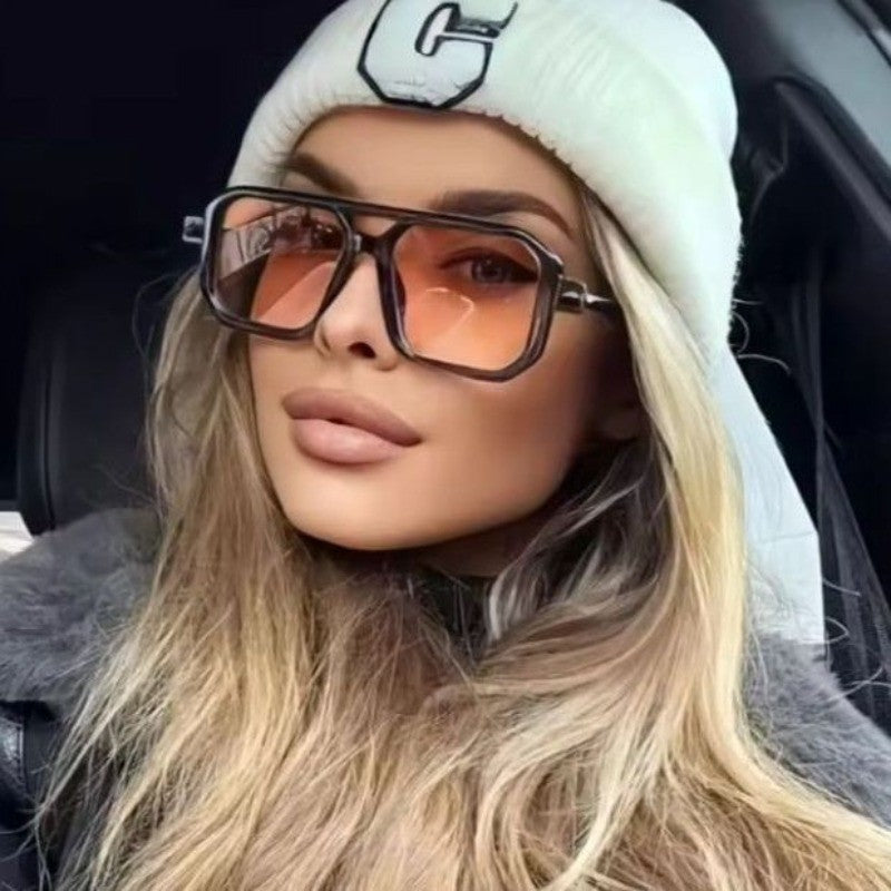 Classy Retro Square Sunglasses