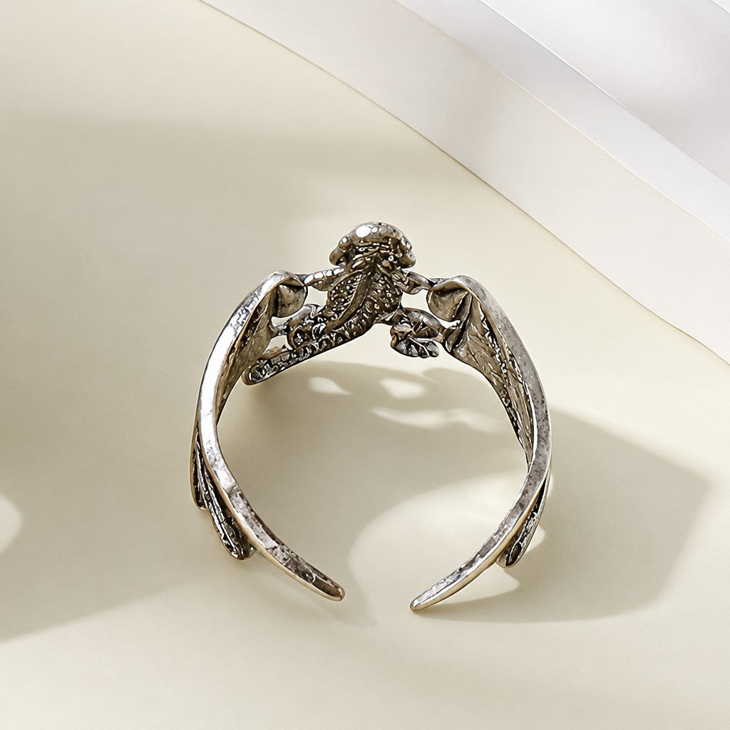 Gothic Dragon Wrap Ring