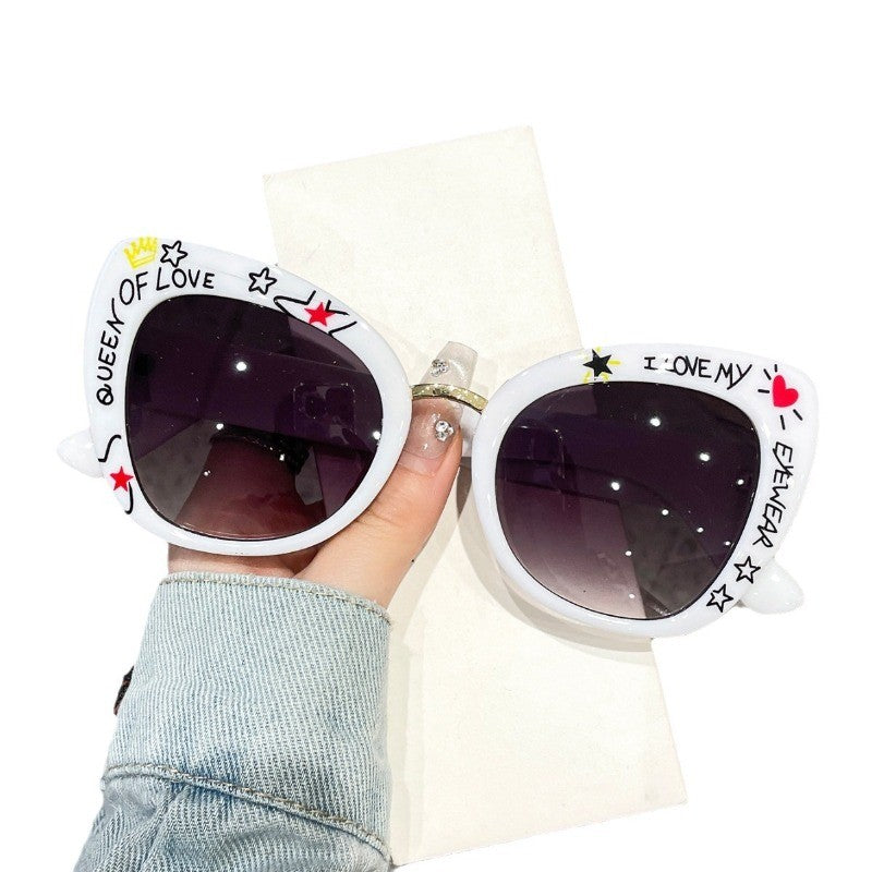 Retro Leopard Print Cat Eye Sunglasses