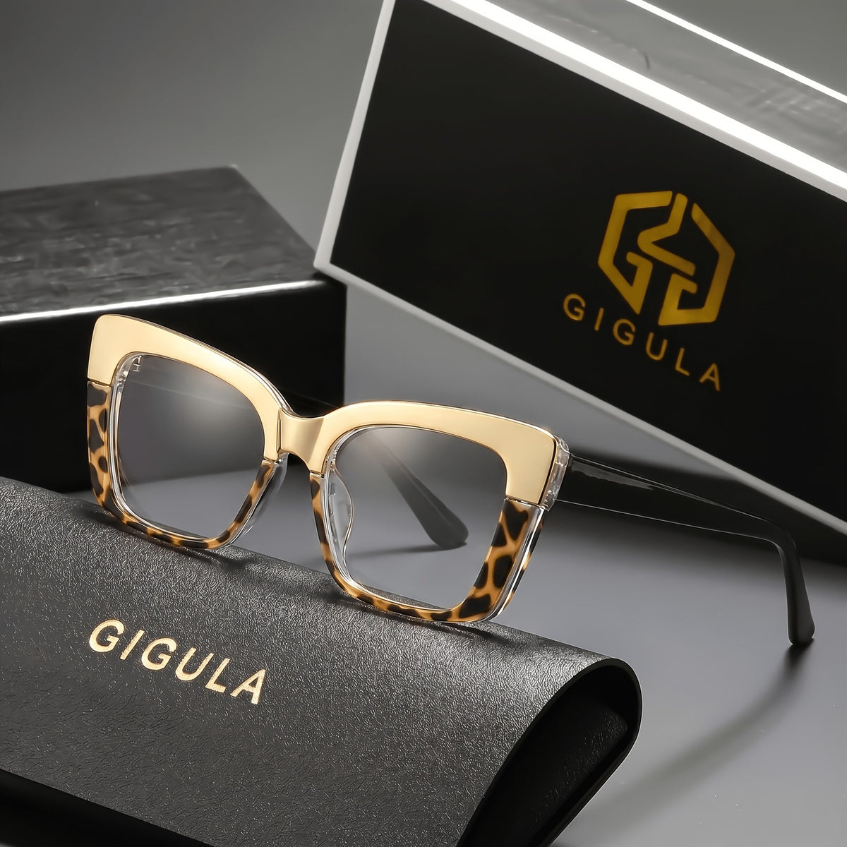 Classy Leopard Print Cat Eye Reading Glasses