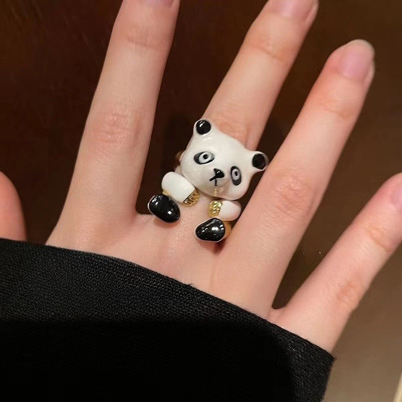 Cute Panda Bear Ring