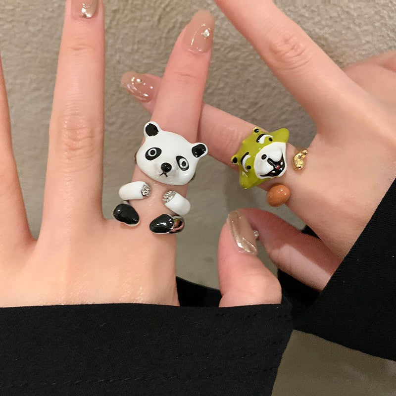 Cute Panda Bear Ring