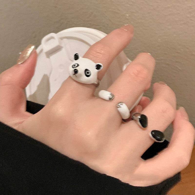 Cute Panda Bear Ring