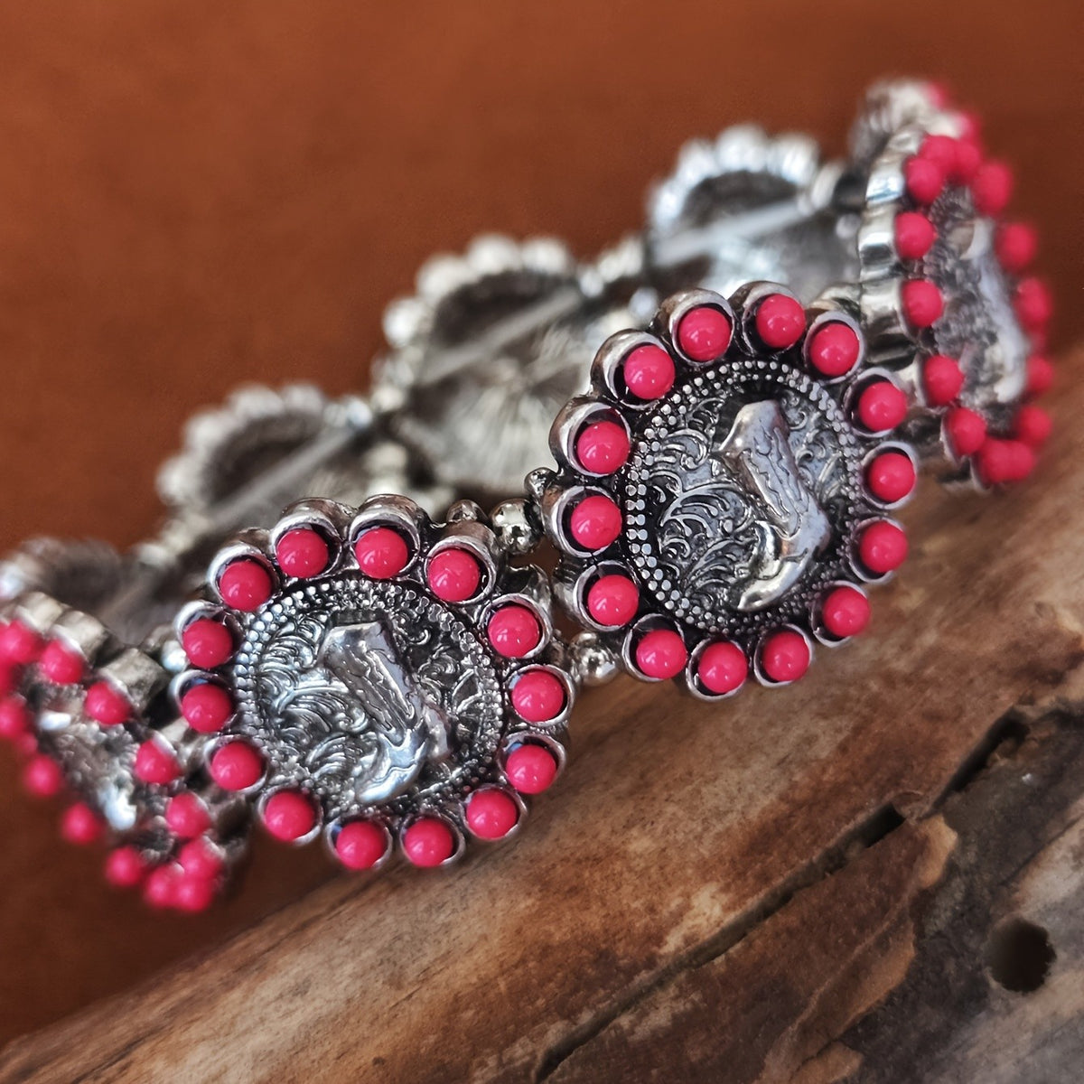 Boho Turquoise Coin Bracelet
