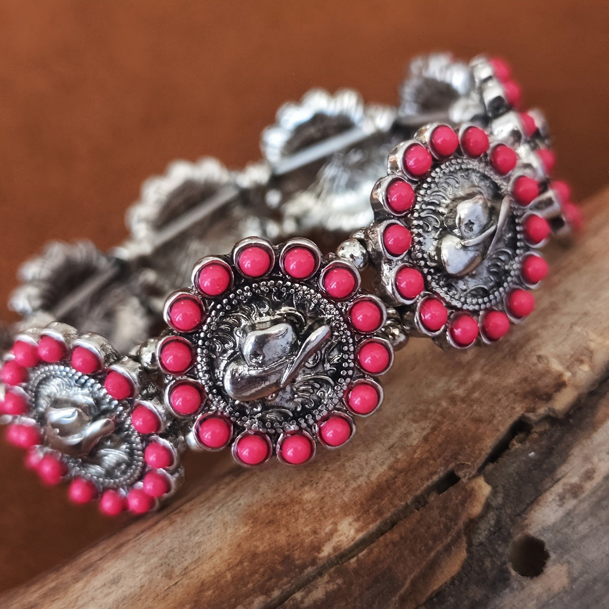Boho Turquoise Coin Bracelet