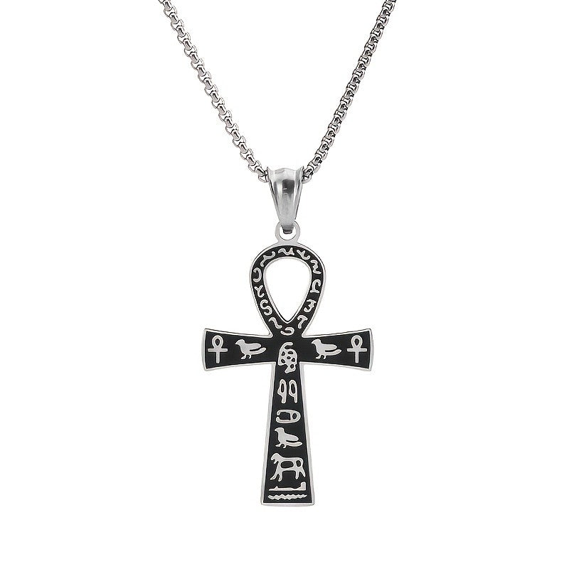 Elegant Egyptian Ankh Pendant Necklace