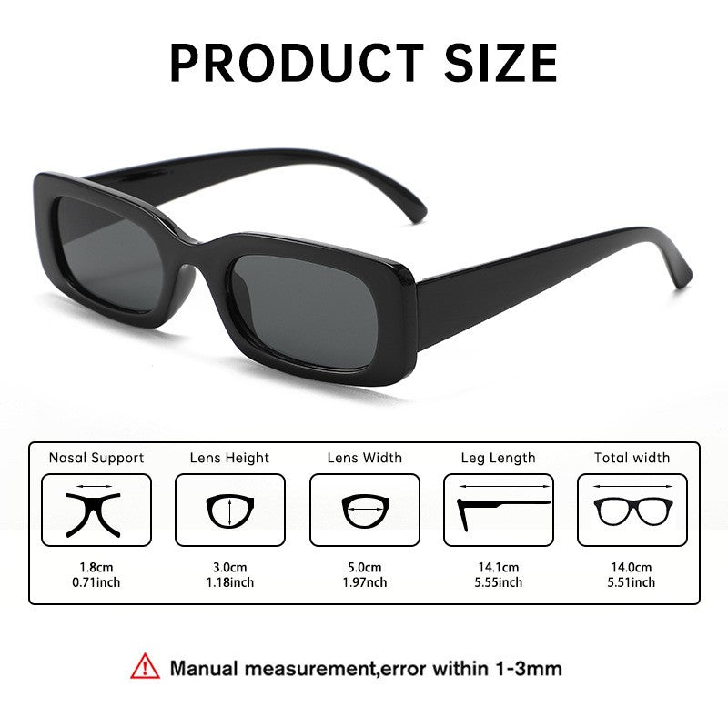Classy Square Polycarbonate Sunglasses