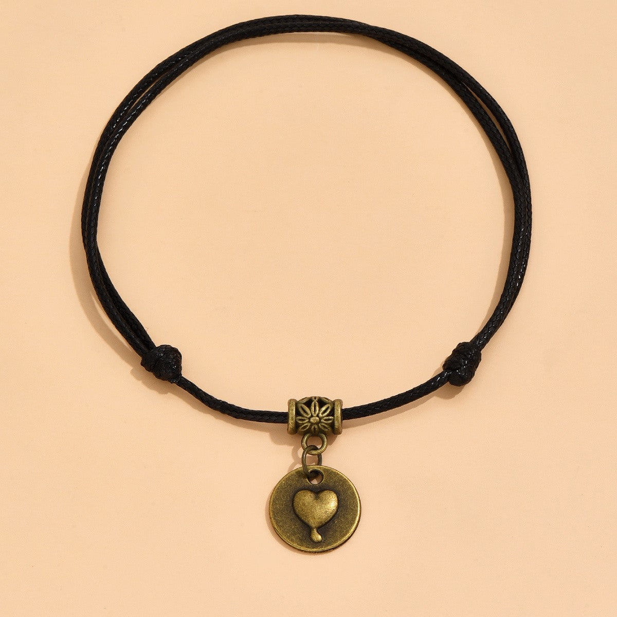 Boho Dragonfly Braided Anklet