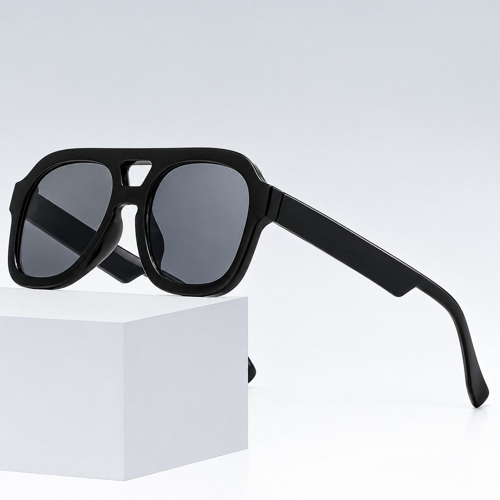 Trendy Tortoise Oversized Sunglasses