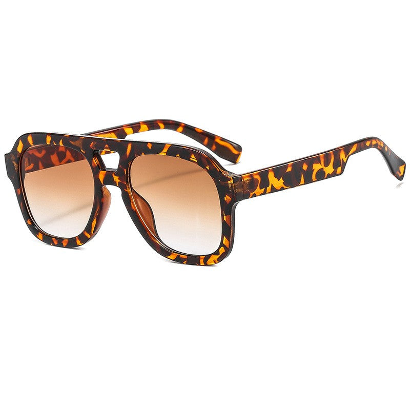 Trendy Tortoise Oversized Sunglasses
