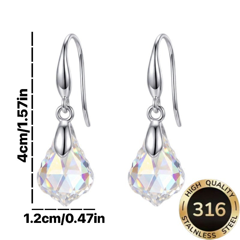 Dainty Aurora Teardrop Earrings