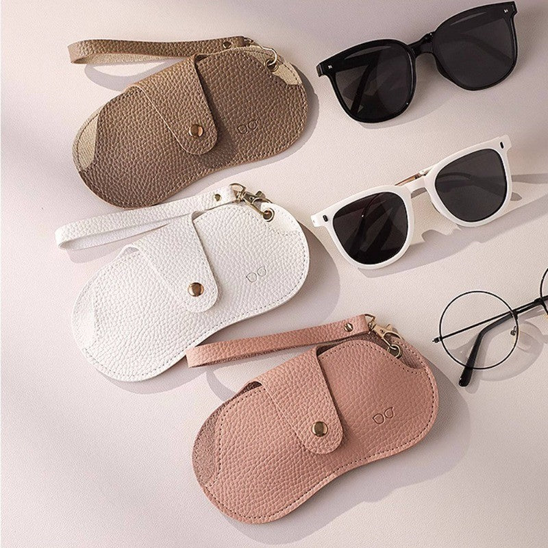 Classy Lychee Texture Eyeglass Case