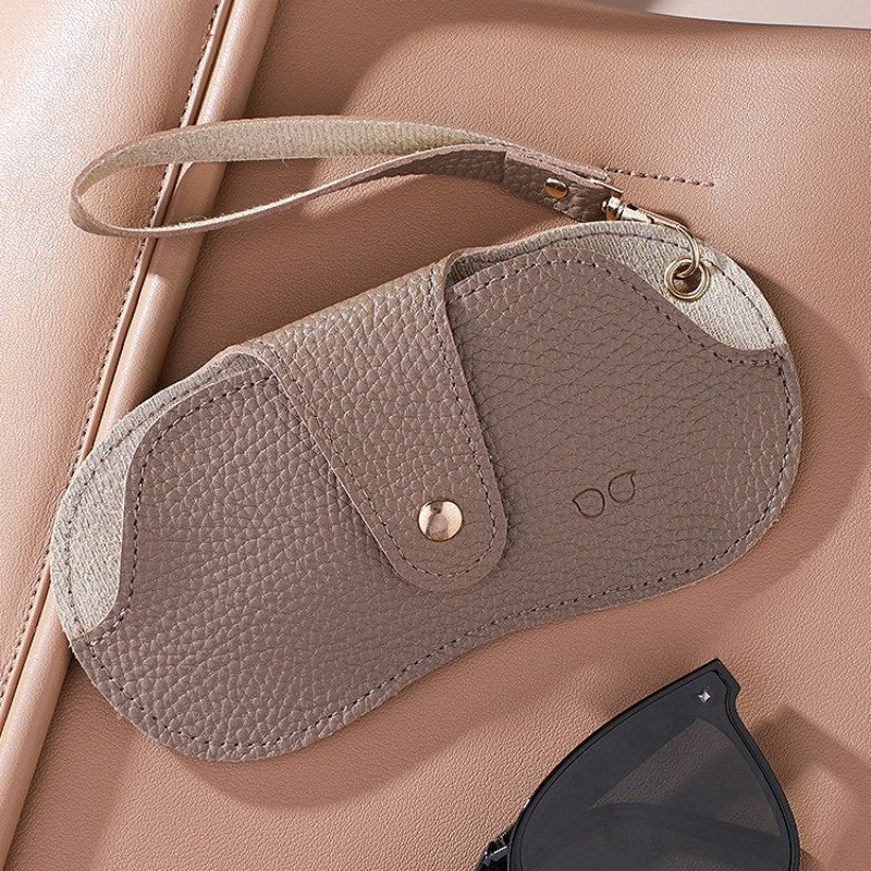 Classy Lychee Texture Eyeglass Case