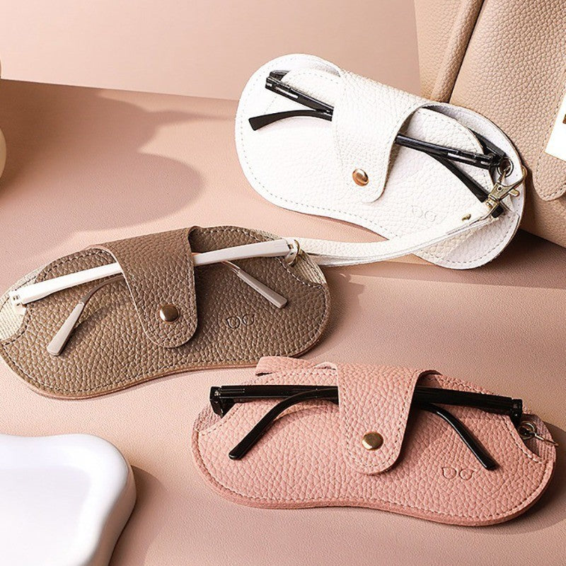Classy Lychee Texture Eyeglass Case