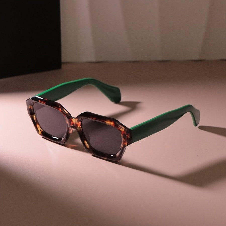 Classy Green Tortoiseshell Sunglasses