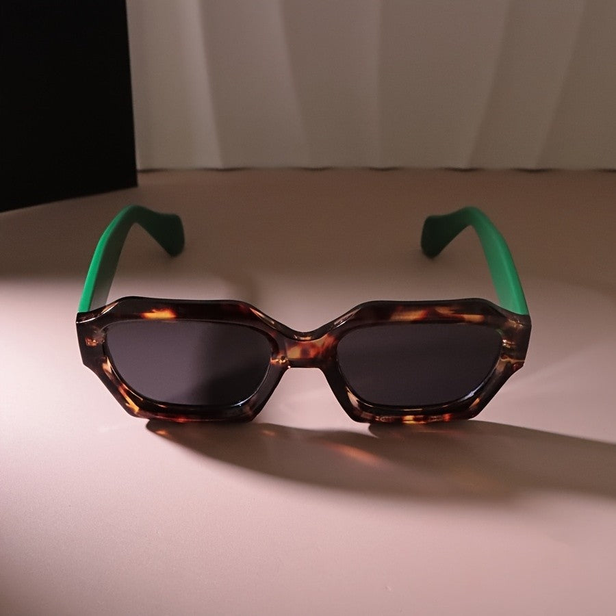 Classy Green Tortoiseshell Sunglasses