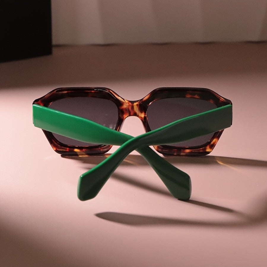 Classy Green Tortoiseshell Sunglasses