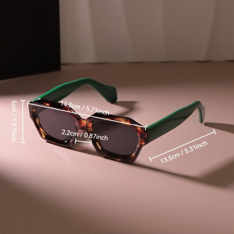 Classy Green Tortoiseshell Sunglasses