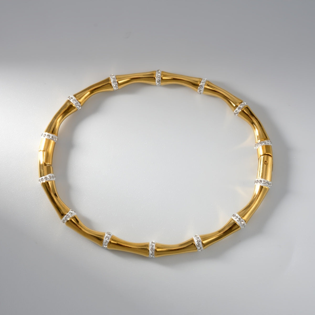 24k Boho Bamboo Knot Bracelet Set