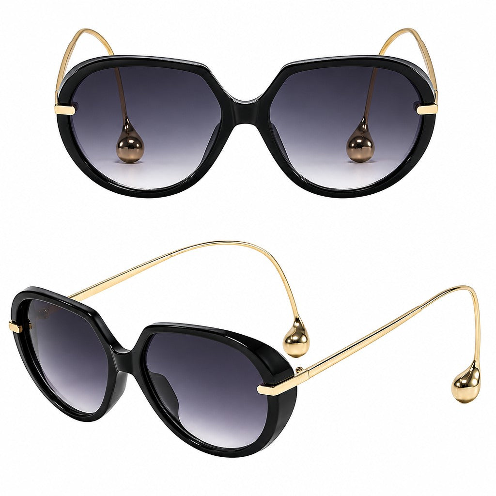 Classy Oversized Acetate Sunglasses