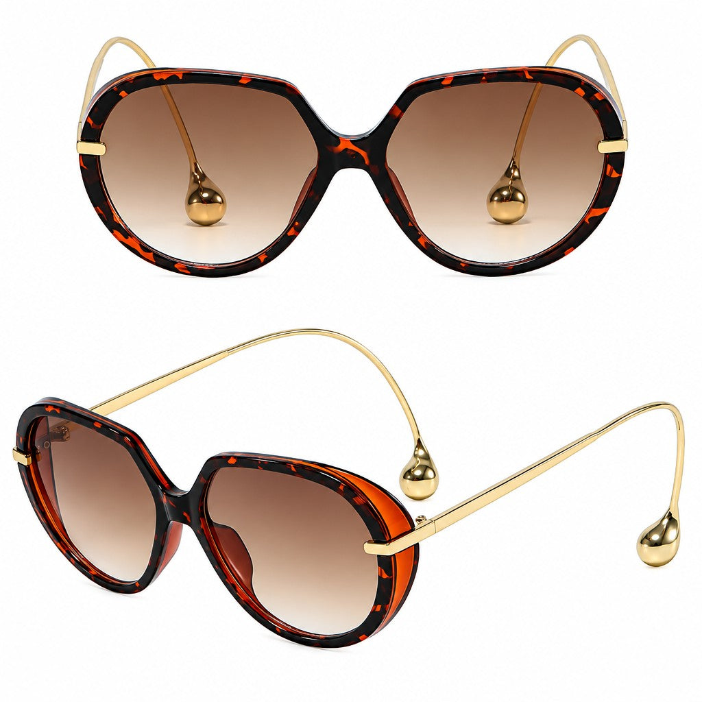 Classy Oversized Acetate Sunglasses
